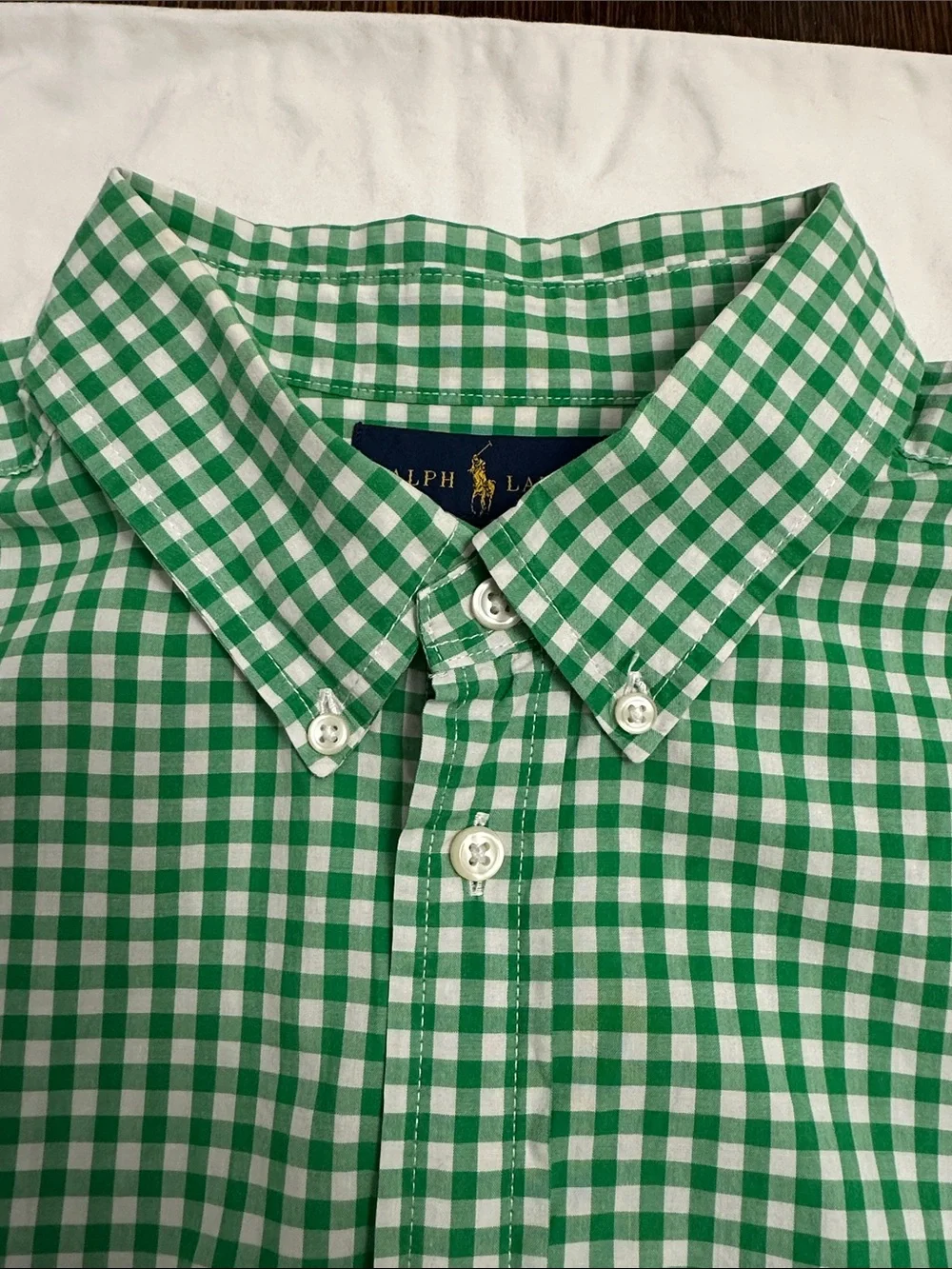 Ralph Lauren Big Boys Checkered Short Sleeve Shirt